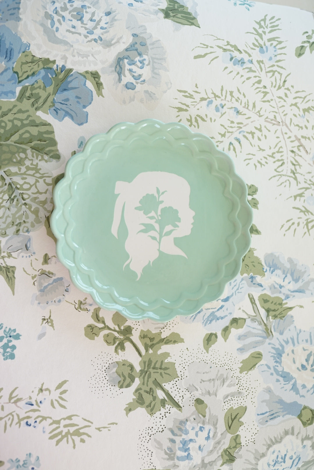 Custom Silhouette Plate- MBD x Stephanie Garcia Art