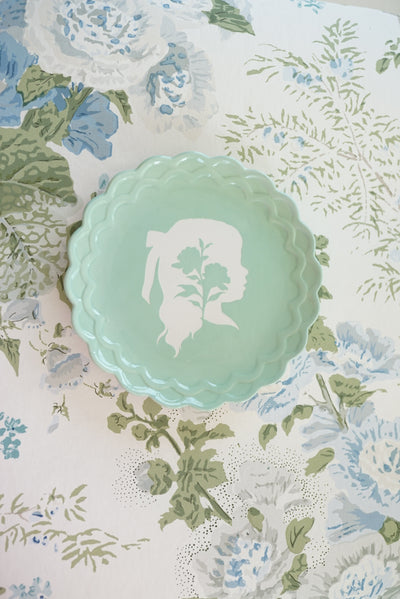 Custom Silhouette Plate- MBD x Stephanie Garcia Art