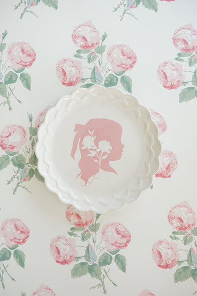 Custom Silhouette Plate- MBD x Stephanie Garcia Art