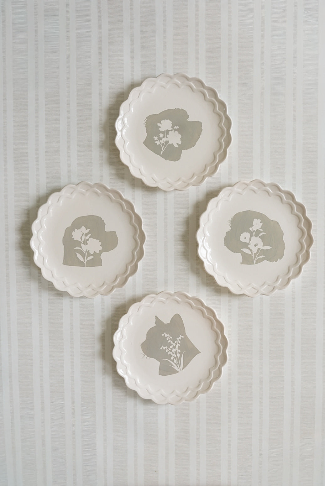 Custom Silhouette Plate- MBD x Stephanie Garcia Art