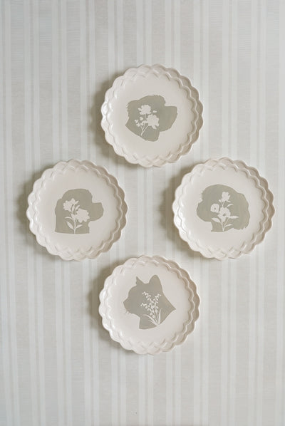 Custom Silhouette Plate- MBD x Stephanie Garcia Art